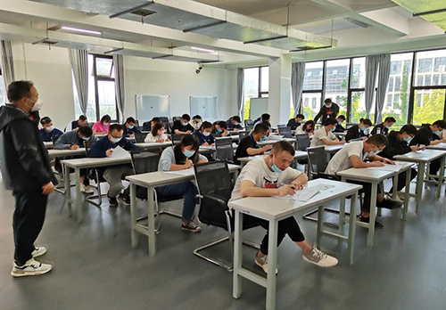 同花顺网页版页面组织开展职业技能等级认定考试