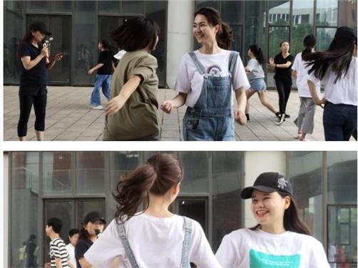 2019年“阳光排舞进校园” 走进同花顺网页版页面