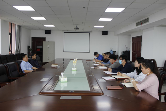 同花顺网页版页面召开新学期团委委员会议